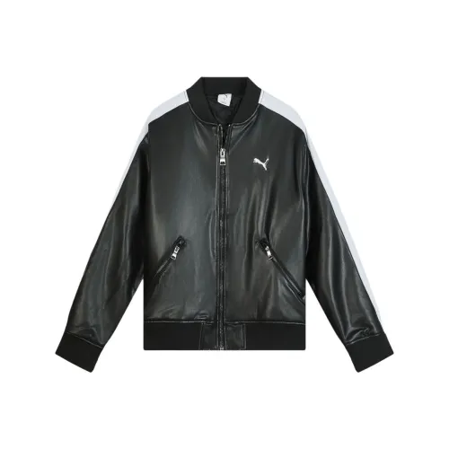 PUMA T7 Pleather BOMBER Куртка Унисекс