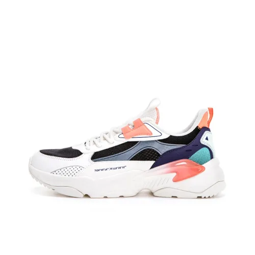 Erke Амортизаторы Shock Slip-resistant Abrasion-resistant Низкий топ Повседневная обувь Женская