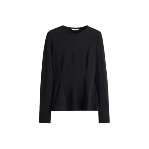 H M Черные Женские T-рубашки