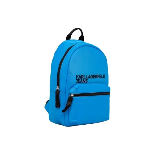 Рюкзак из переработанного полиамида Karl Lagerfeld женский синий