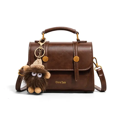 OUBOTE Сумка через плечо из синтетической кожи женская коричневая