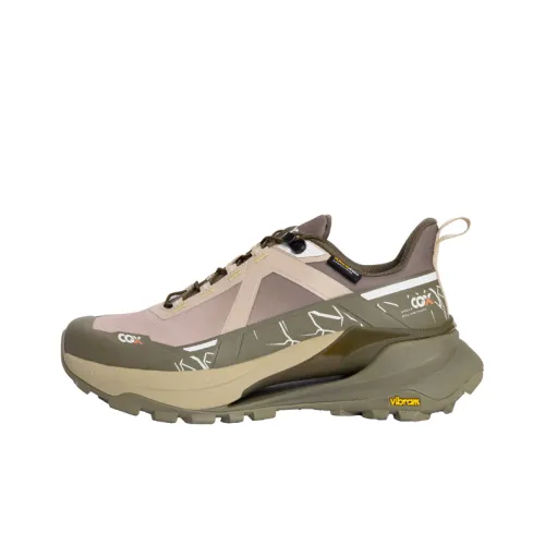 CGX X1000 Амортизация Противоскользящий Устойчивый к износу Водонепроницаемый Низкий Топ Уличная обувь Мужская Тунгстен Зеленый