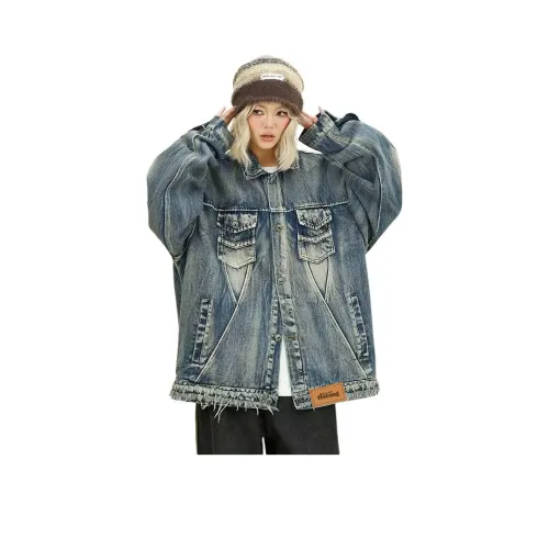 PAINT STAIN Деним Куртка Унисекс