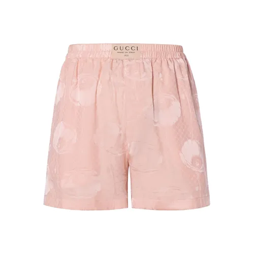 GUCCI Light Pink Women's Casual Shorts GUCCI Светло-розовые женские повседневные шорты