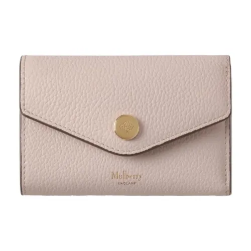 Mulberry Кожа Кошелек Женские Розовый