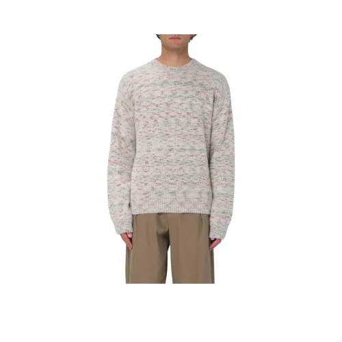 A.P.C Светло-янтарный Мужской Свитеры