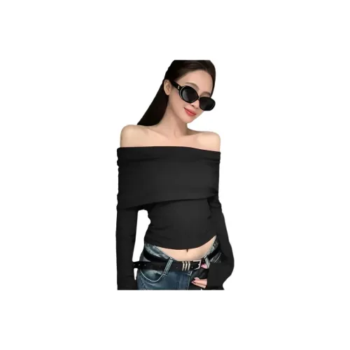 Lanza Черные Женские T-рубашки