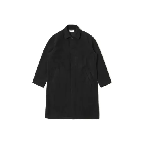 Universal Works Черное Мужское Пальто