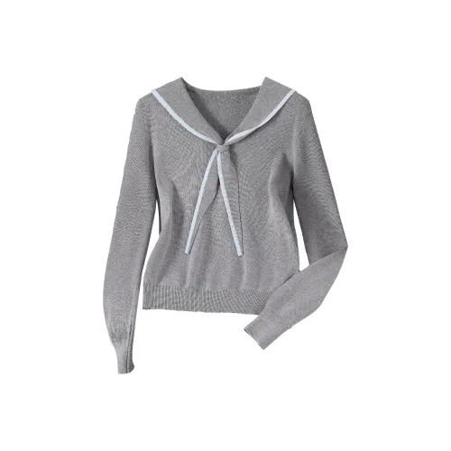 TOUCH Светло-серый Женский Трикотаж