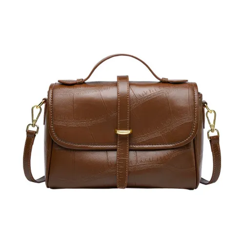 OUBOTE Сумка для доставки из синтетической кожи сумка стандартная женская коричневый и морской соленый белый и кофейный