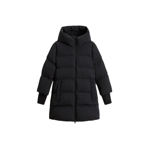 WOOLRICH Черный Женский Пуховик