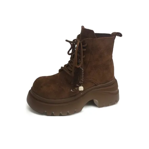 SHUXIAOBEI Crew Martin Boot Женские