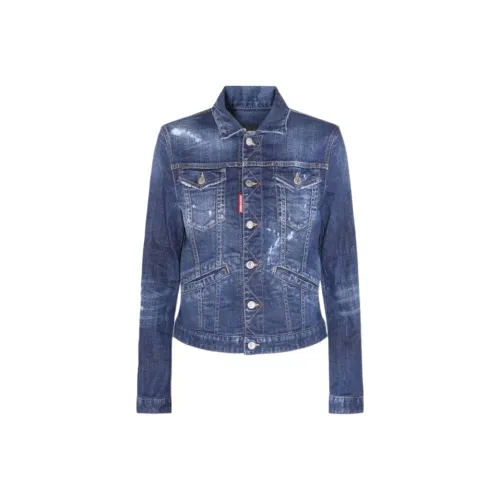DSQUARED 2 Blue Women's Jackets DSQUARED 2 Синий Женские Куртки