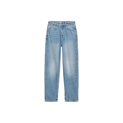 ZARA Medium Blue Women's Jeans ZARA Средне-синие женские джинсы