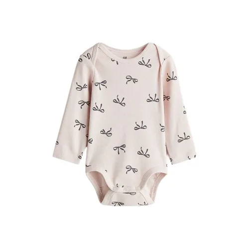 H M Светло-розовый Бант Kids Комбинезоны Ползунки