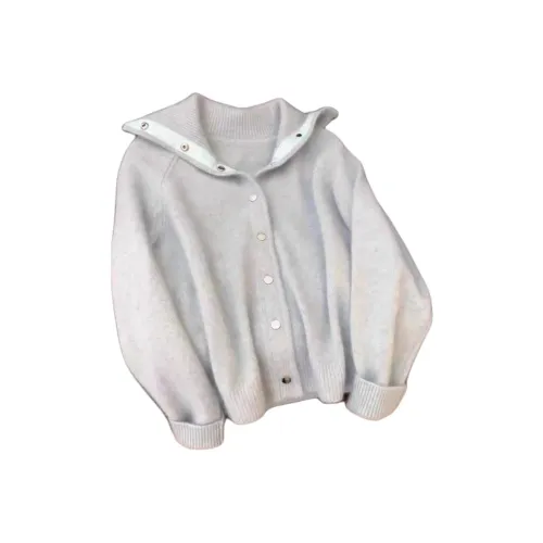 OURUOKE Светло-синий Женский Трикотаж