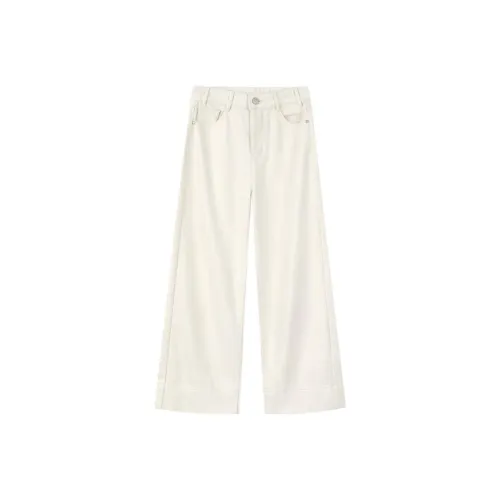 NINE WEST Экрю Женские Джинсы