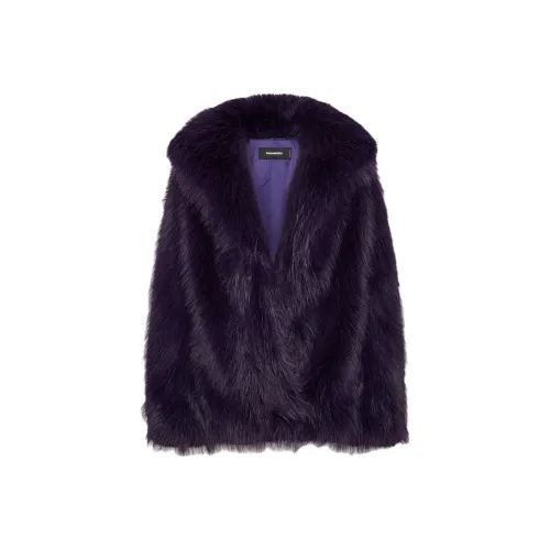 DSQUARED 2 Фиолетовый Женские Меховые изделия