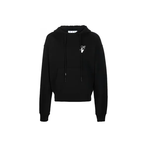 OFF Белый FW21 Свитшот Мужской Черный