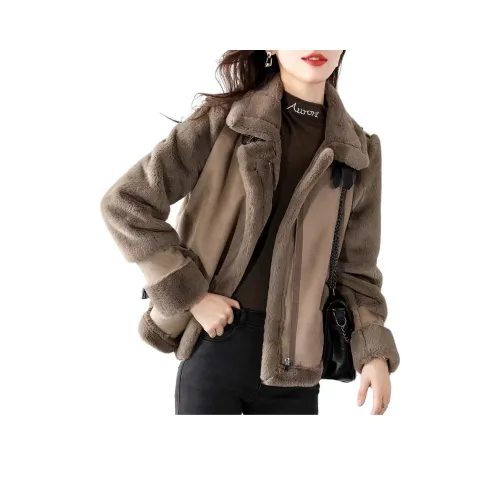LADYXIEXIE Cropped Coat Women's