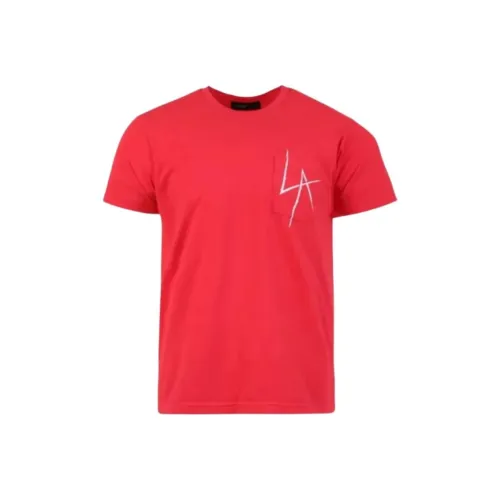 Local Authority Red Men's T-Shirts Локальное Управление Красный Мужской Т-Ширт