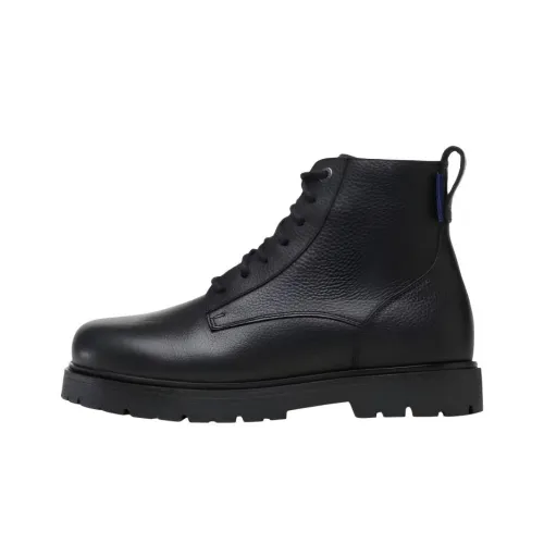 Биркенсток Highwood Lace Ankle Длина (размер в длину) Мартин Boot Унисекс Черный