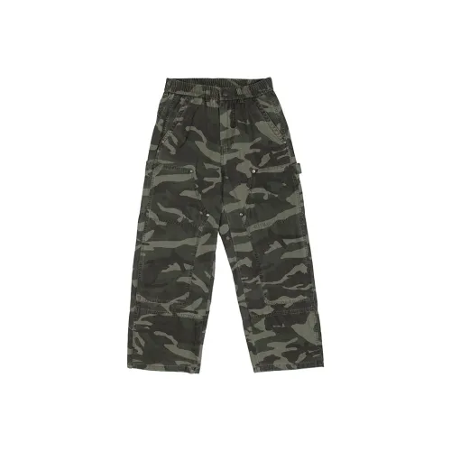 Xiyue Зеленый камуфляж Мужские Повседневные Штаны