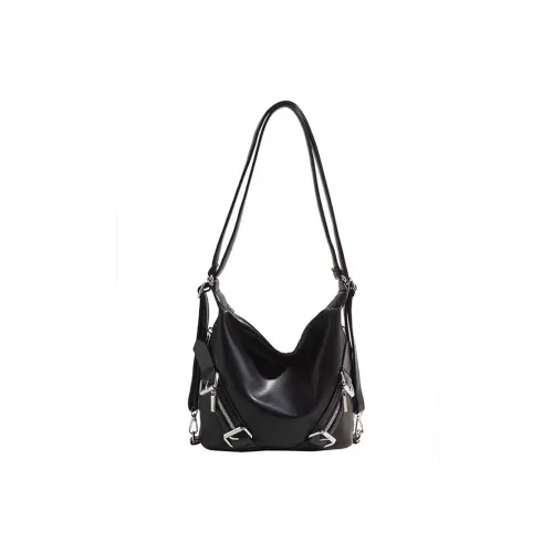 ORANGE BEAN ПУ (полиуретан) Сумка через плечо Женская Черная Белая