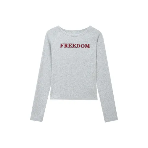 SUSANSAN Реглан рукав T-рубашка Женская