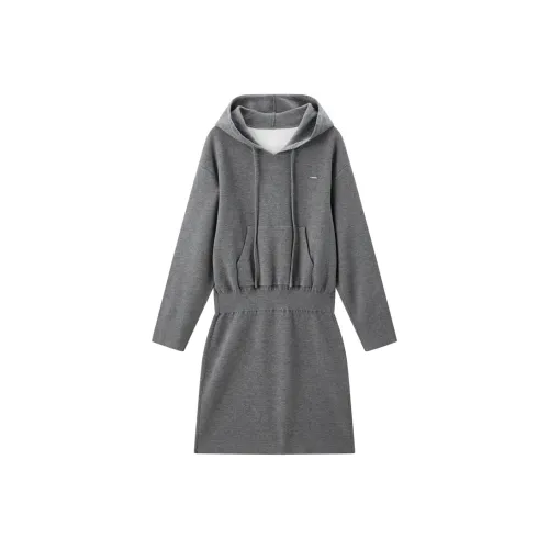 PEACEBIRD Длинное платье с длинными рукавами женское