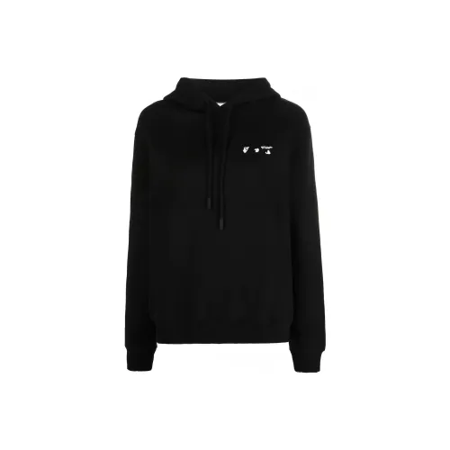 Off Белый Черный Женский Свитшот