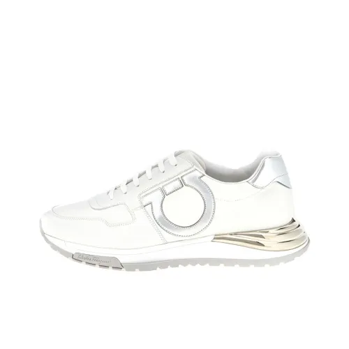 FERRAGAMO GANCINI Low Top Повседневная обувь Мужская Бежевая