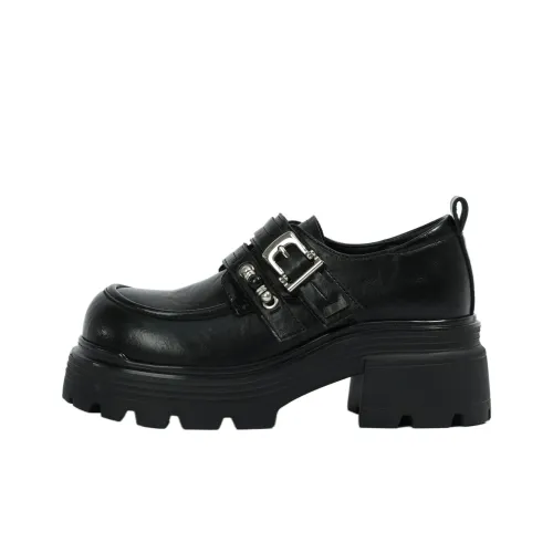 Shoe Lady Корейский стиль Лоферы Женские повседневные туфли 6,5 см Женские