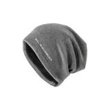 Цвет колодца, свободная шапка-бини, серый