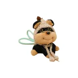 Пчелка, собака, серый, капюшон