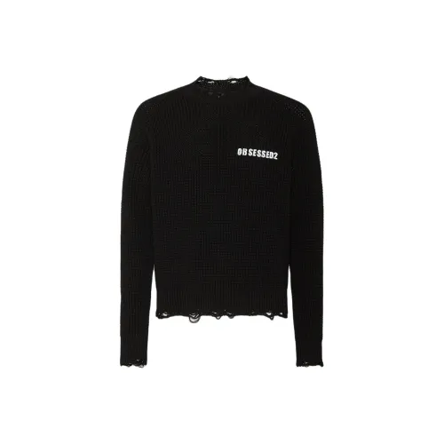 DSQUARED 2 Черные Мужские Свитера