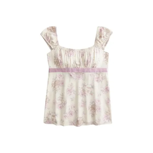 Hollister Белые Женские T-рубашки