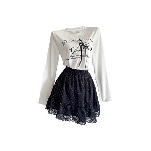 QIAOMONVHAI Женские Комплекты с Юбкой