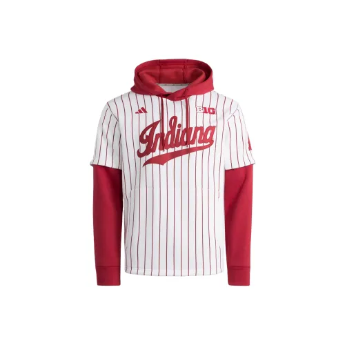 Adidas Indiana Hoosiers С капюшоном Джерси Толстовка Мужская
