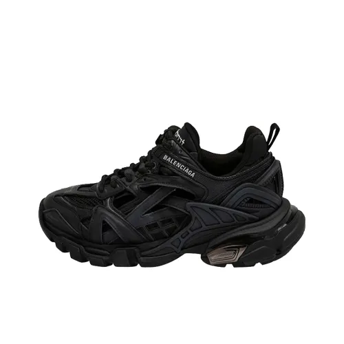 Balenciaga Track 2,0 Low Топ Толстоподошвенные кроссовки Женские Черный