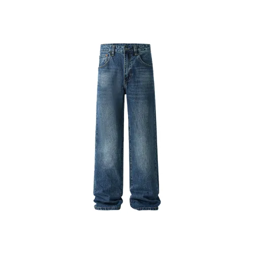 MISULI Blue Unisex Jeans MISULI Синий Унисекс Джинсы