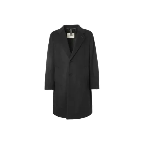 Mackintosh Черное Мужское Пальто