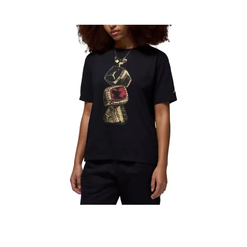 Джордан MVPGRAPHIC T Рубашка с рукавом-танк Женская Черная