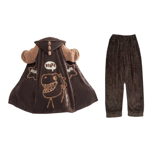 Qiao Ni Tong Прохладный Динозавр Мужские Пижамные Комплекты