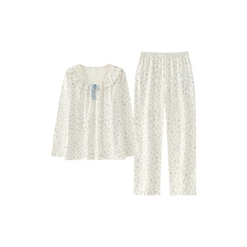Pretty lady Экрю Женские Пижамные комплекты