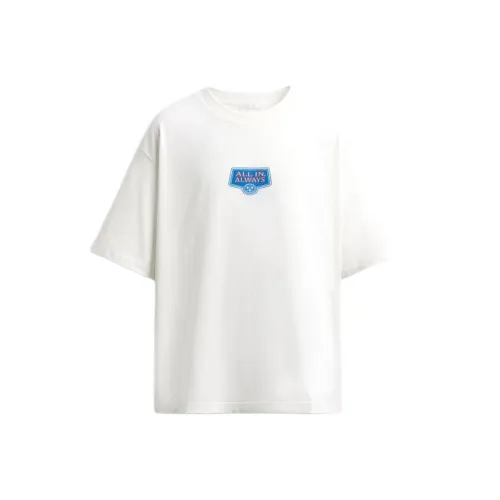 ZARA Морозный Белый Мужские T-Рубашки