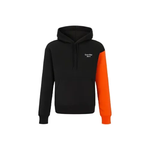 CALVIN KLEIN Толстовка Мужской Черный Красный Многоцветный