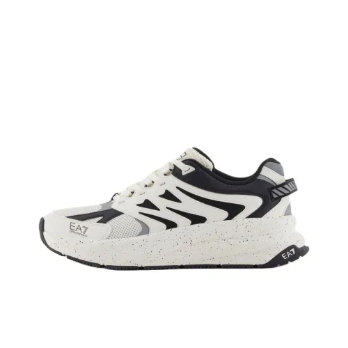 EMPORIO ARMANI EA7 CRUSHER Sonic DART Низкий Топ Повседневная Обувь Унисекс Белый