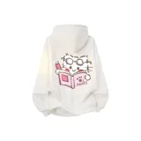 Белый котенок