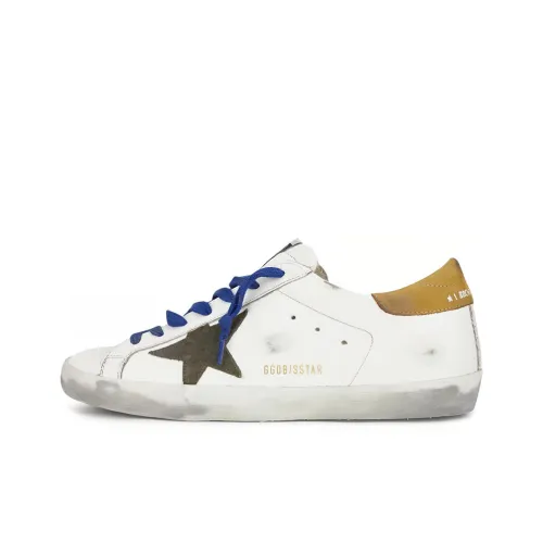 Golden Goose Супер Звезда Низкий Топ Стильный Скейтбординг Мужской Коричневый